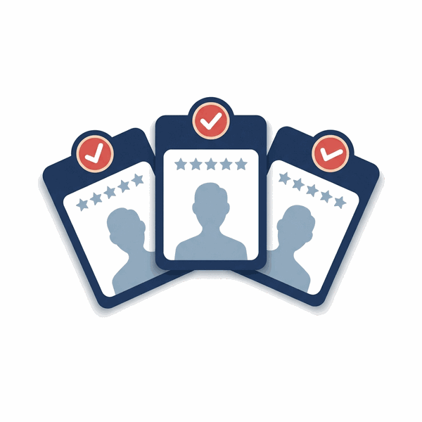 2. Recevez votre liste personnalisée de syndics